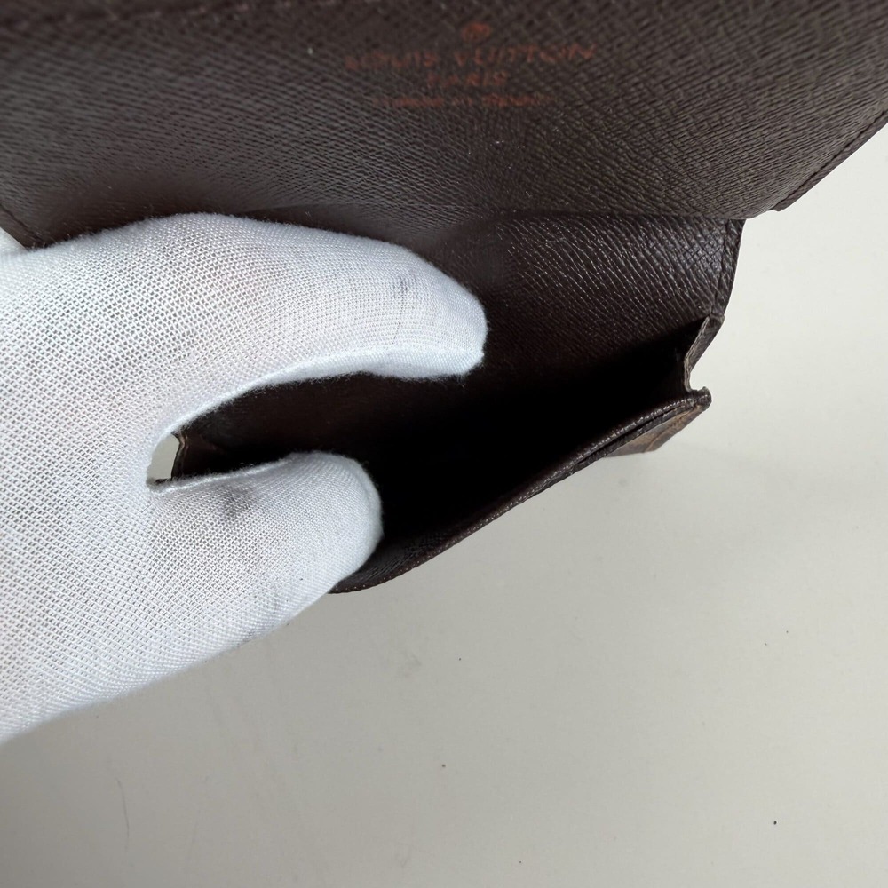 Louis Vuitton Damier Ebene Business Card Holder "Enveloppe Carte de Visite" - Picture 6 of 9